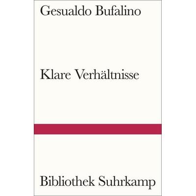 Klare Verhältnisse, Taschenbuch von Gesualdo Bufalino, Suhrkamp, 978-3-518-24363-3