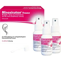 Minoxicutan Frauen 20mg/ml Spray 180 ML