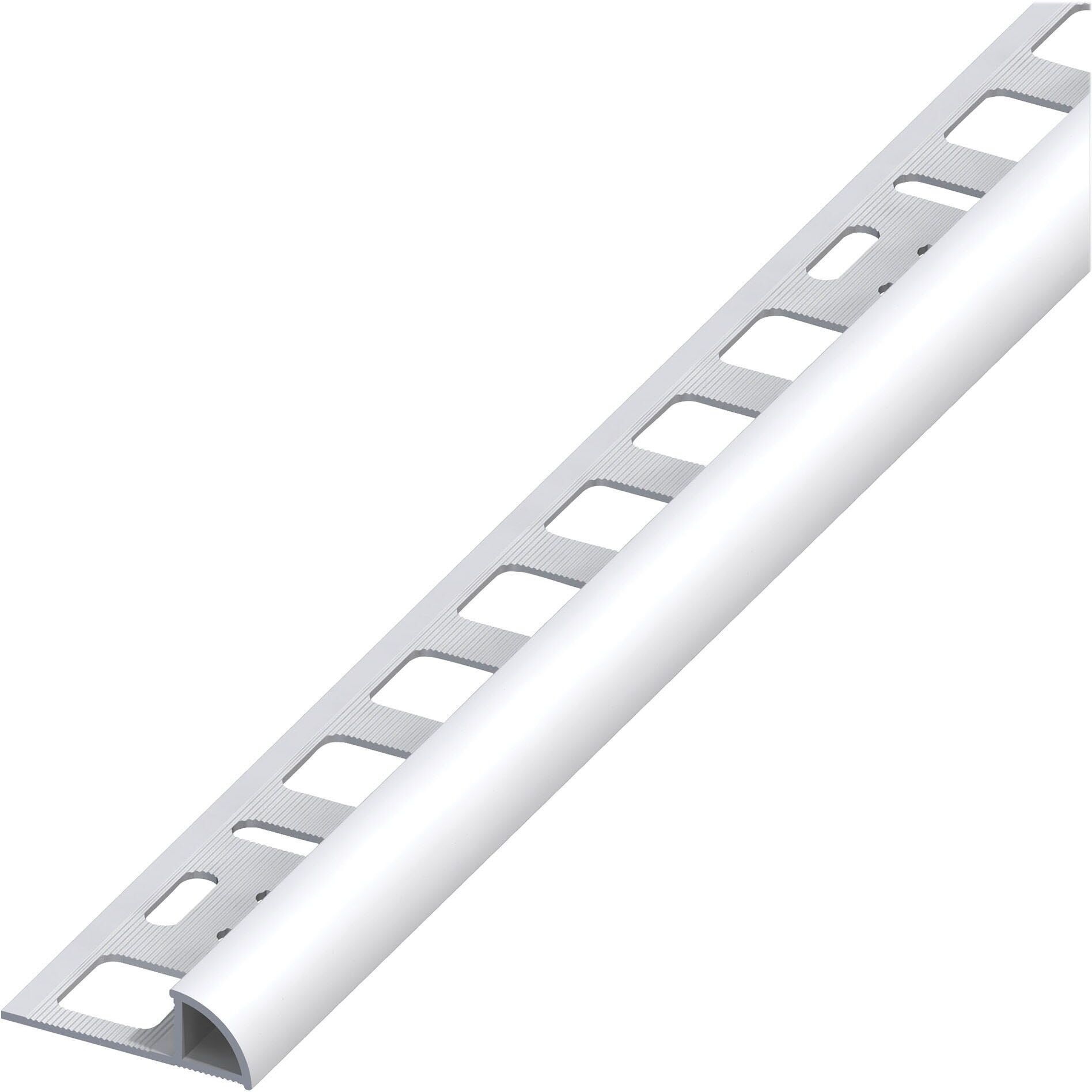 Alfer Aluminium PROFILO JOLLY 10 mm ALLUMINIO ARGENTO 2,5 m