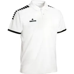 DERBYSTAR Primo Poloshirt weiß/schwarz XL