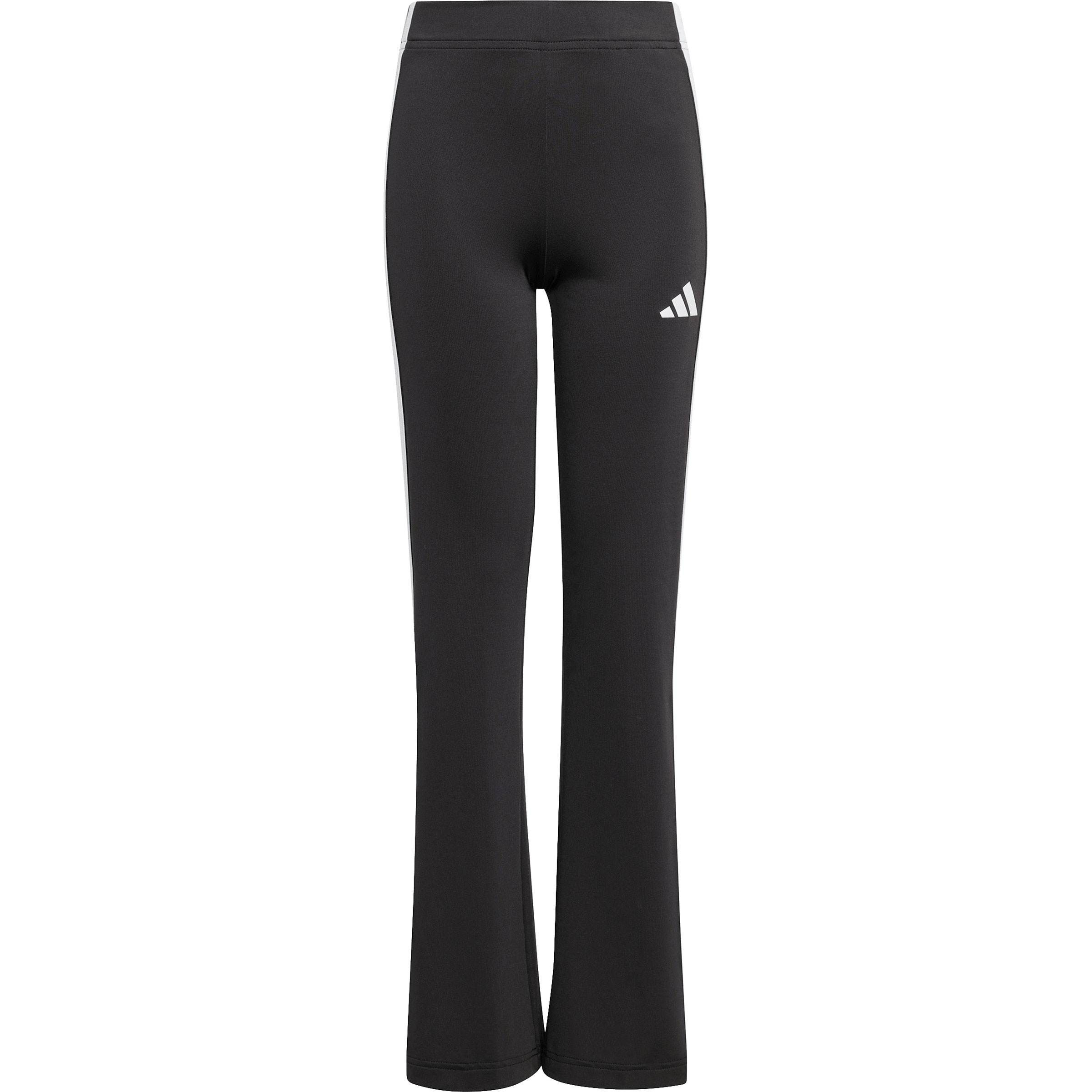 adidas Essentials 3S Flared Tights Kinder Tights & Leggings schwarz Größe 152 Training & Fitness Schnell trocknend