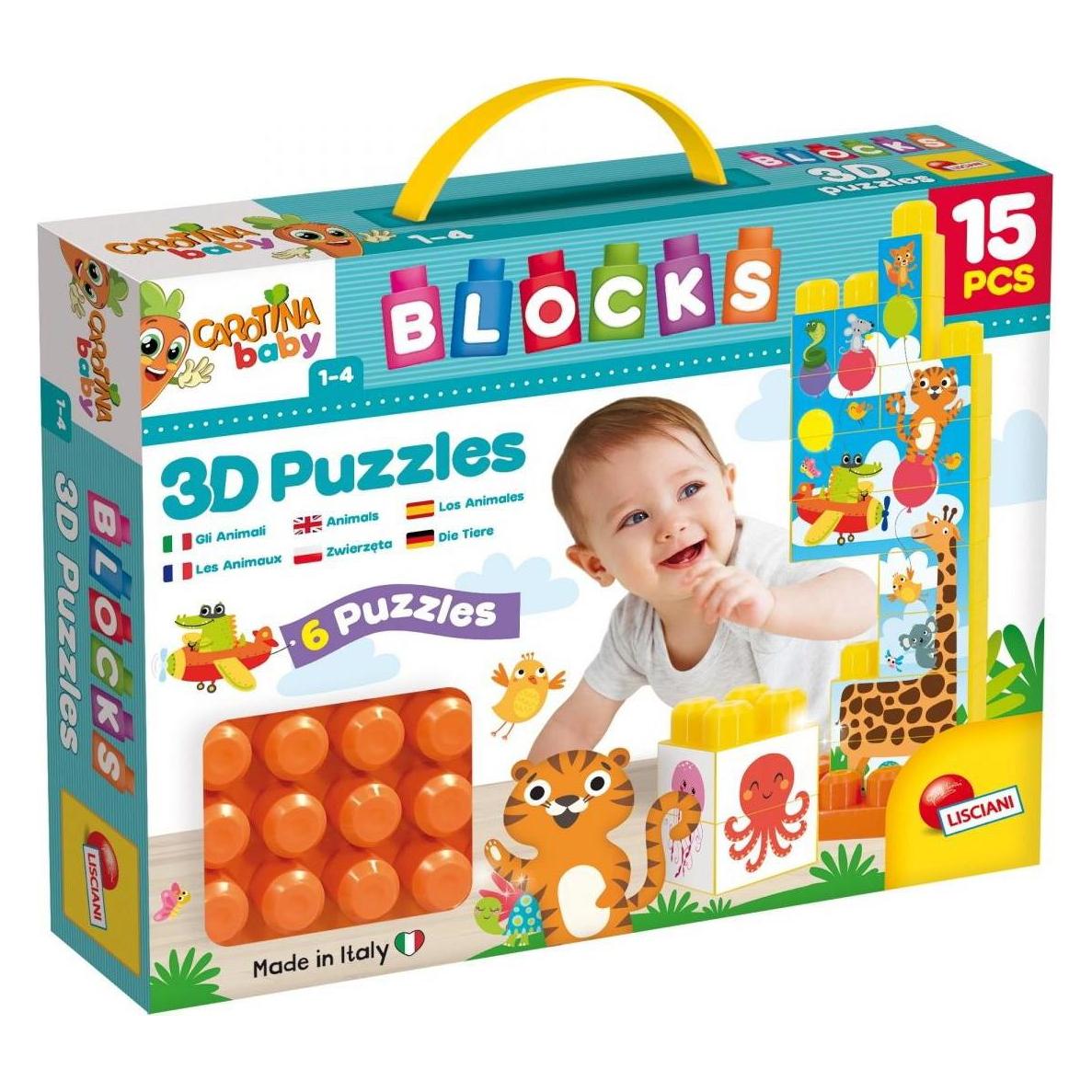Lisciani Drawn bricks 15 pcs. Carotina Baby (21232155)