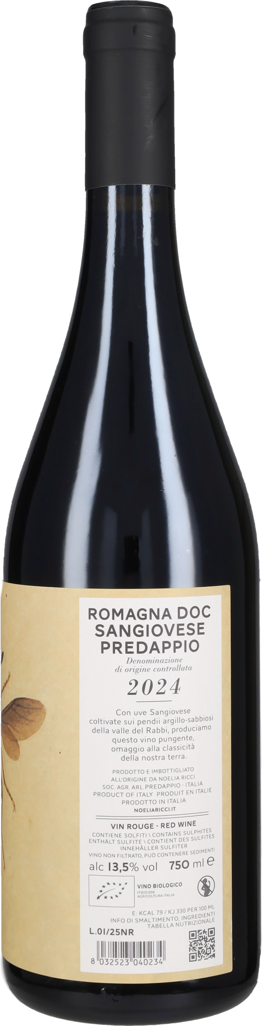 Ricci Noelia Sangiovese di Romagna Superiore 'Il Sangiovese' Noelia Ricci 2024