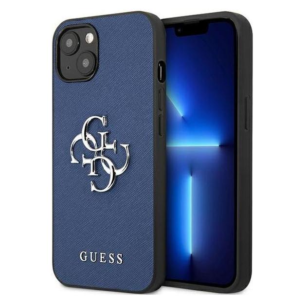 Guess Case (Apple iPhone 13 mini) (GUHCP13SSA4GSBL)