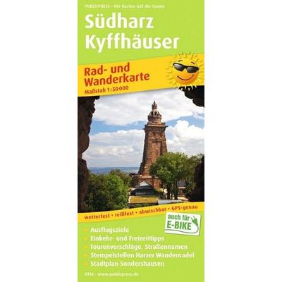 Publicpress Rad- und Wanderkarte Südharz, Kyffhäuser 1:50.000, Sonstige von , KOMPASS Freytag & Berndt, 978-3-7473-0318-4
