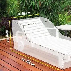 Kinzo - Potah für Garten- lehátko (grün)