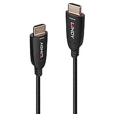 LINDY HDMI Anschlusskabel HDMI-A Stecker 15.00m Schwarz 38511 8K UHD HDMI-Kabel