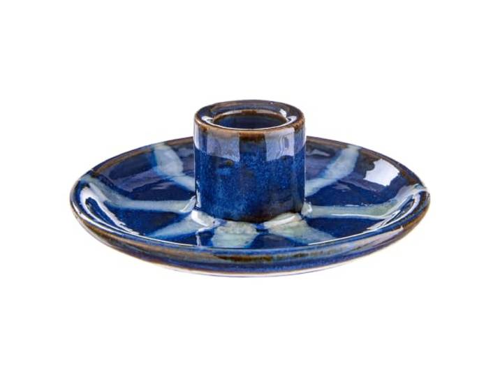BUTLERS Kerzenhalter ø 11 cm Porzellan - Seventies -