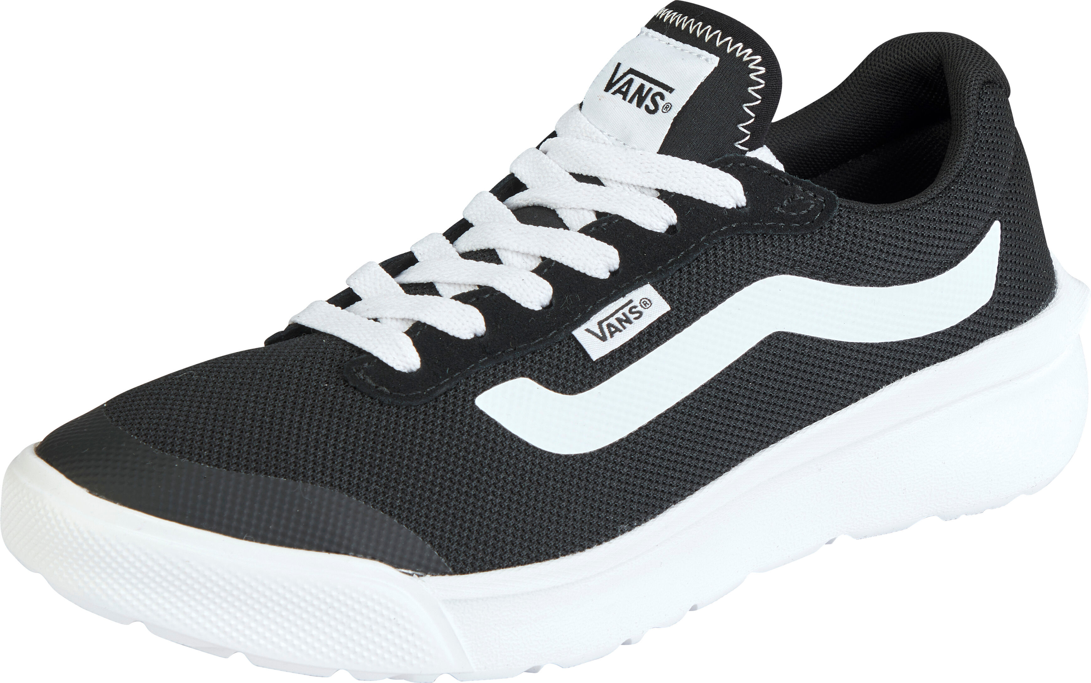 Sneaker VANS "Range BRZ", Damen, Gr. 42, schwarz-weiss (schwarz, weiß), Textil, Schuhe Sneaker schwarz, weiß 42