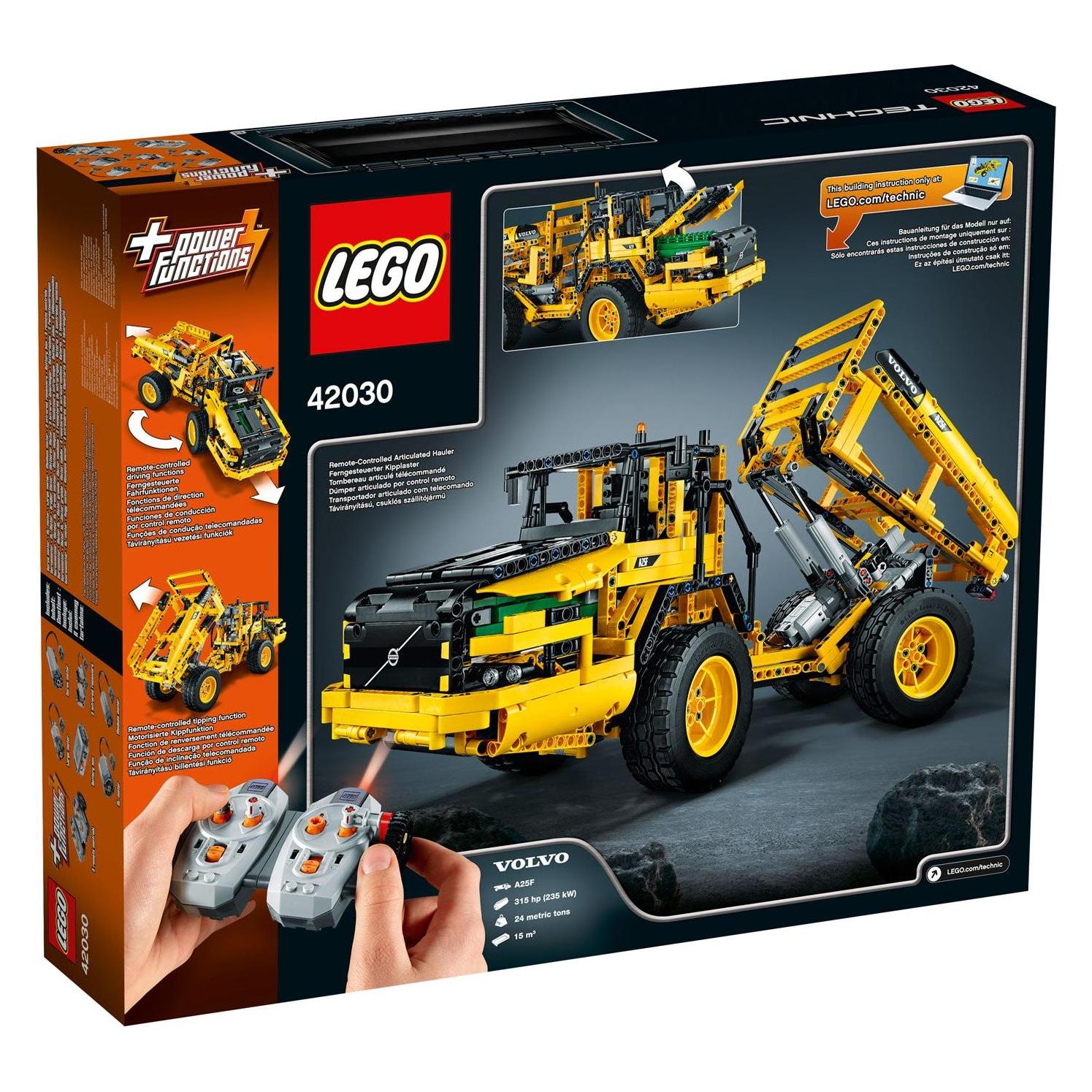 LEGO Technic VOLVO L350F Radlader (42030, LEGO Seltene Sets, LEGO Technic) (42030)