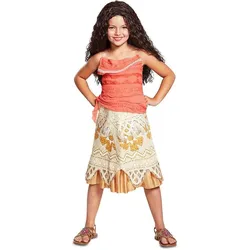 Metamorph Disney's Vaiana Kleid für Kinder (110, 116)