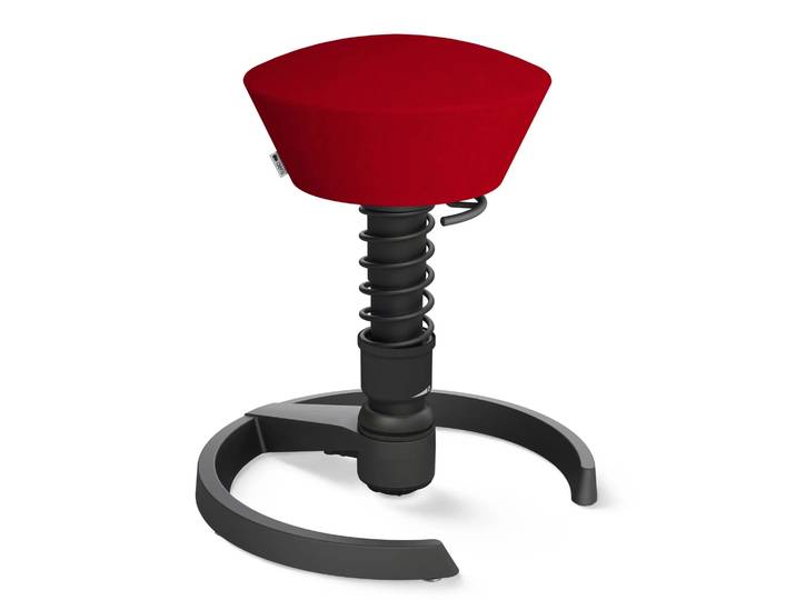 AERIS SWOPPER MIT GLEITER - Swopper Standard Gestell Schwarz Rot