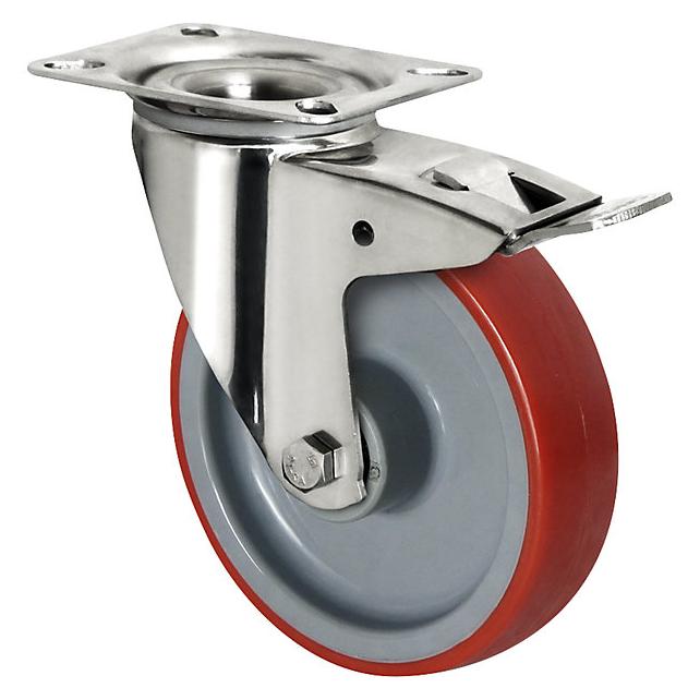eurokraft basic PU-Reifen auf PA-Felge (15765366)