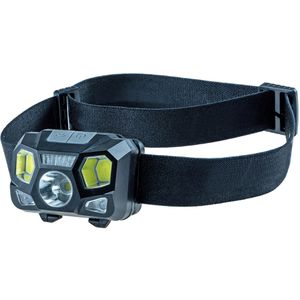 ChiliTec Stirnlampe 23768 LED, wiederaufladbar, 375 Lumen, mit Rotlicht, wasserfest