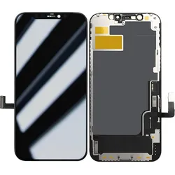 Relife Ersatzteil Bildschirm + Touchscreen (Display, Apple iPhone 12 Pro), Mobilgerät Ersatzteile, Schwarz