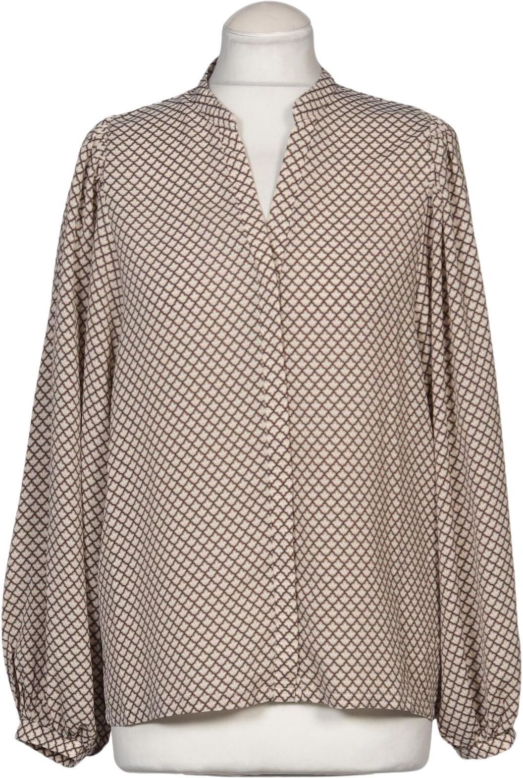 NEO Noir Damen Bluse, Beige, Gr. S, Synthetik - Second Hand