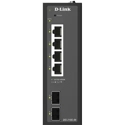 D-Link DIS-210G-06 6-Port Industrial Smart Managed Switch