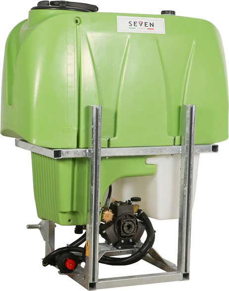Seven Italy 600 L - Groupe de pulvérisation à tracteur - Pompe APS71 - Vert