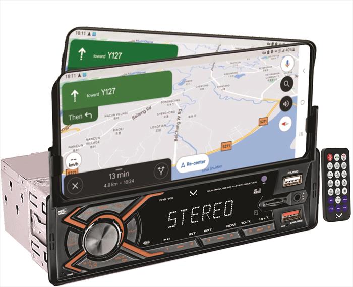 Majestic Autoradio Dab+/rds Fm Dab 900-nero