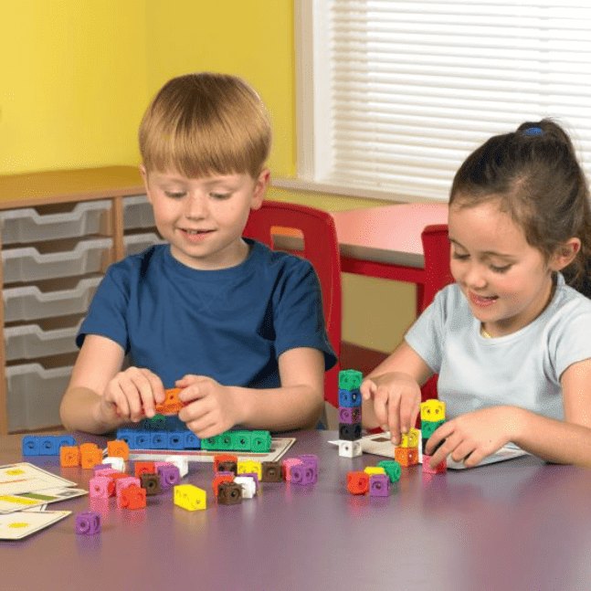 Learning Resources MathLink Cubes Activity Set for Ages 3+