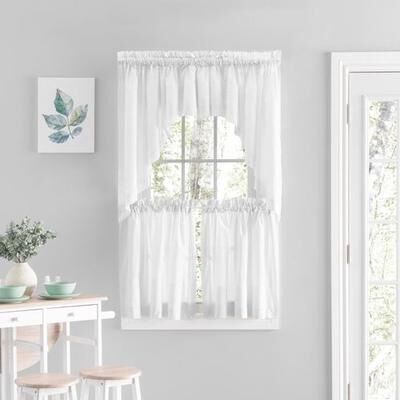 Ricardo Trading Llc Kenton Tailored Tier Pair, 80 x 30, Light Cream