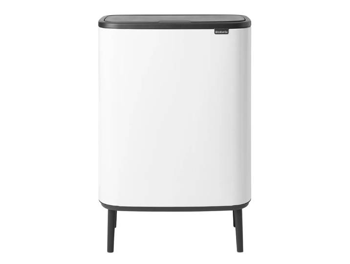 Brabantia Bo touch bin high 2x30 L Wit