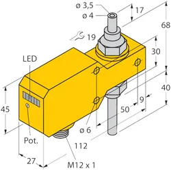 Turck Inline-Sensor FCITCD04A4PAP8XH1141
