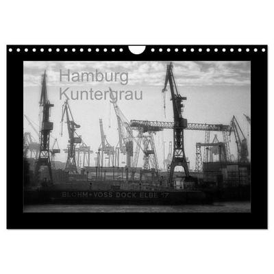 Hamburg Kuntergrau (Wandkalender 2026 DIN A4 quer), CALVENDO Monatskalender