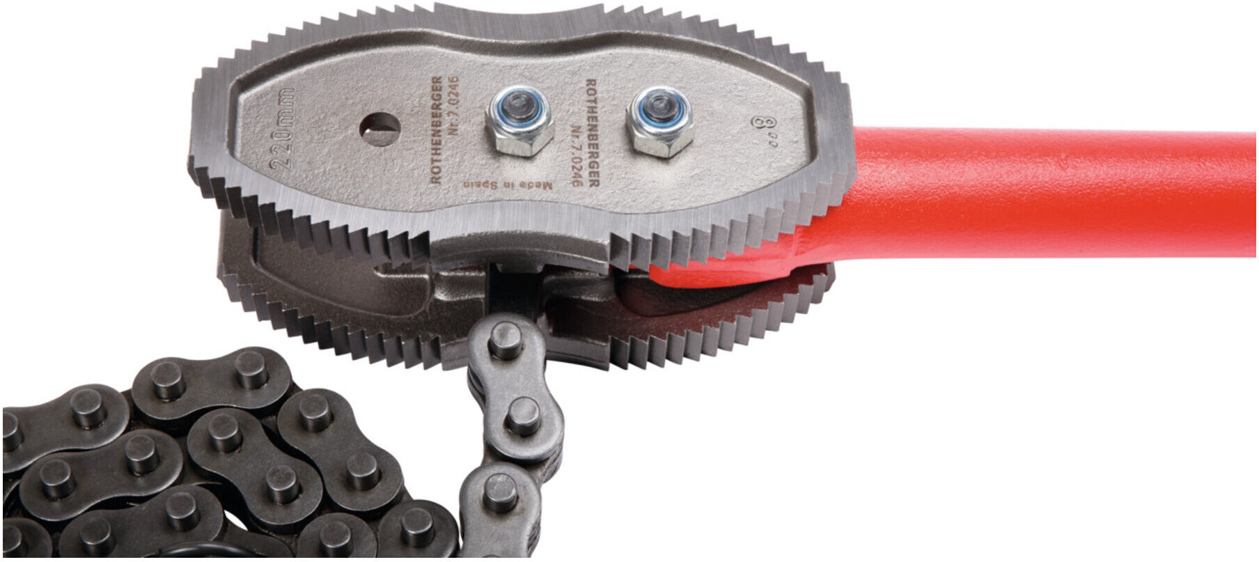 Rothenberger Ketten-Rohrzange HEAVY DUTY 8" (70246)