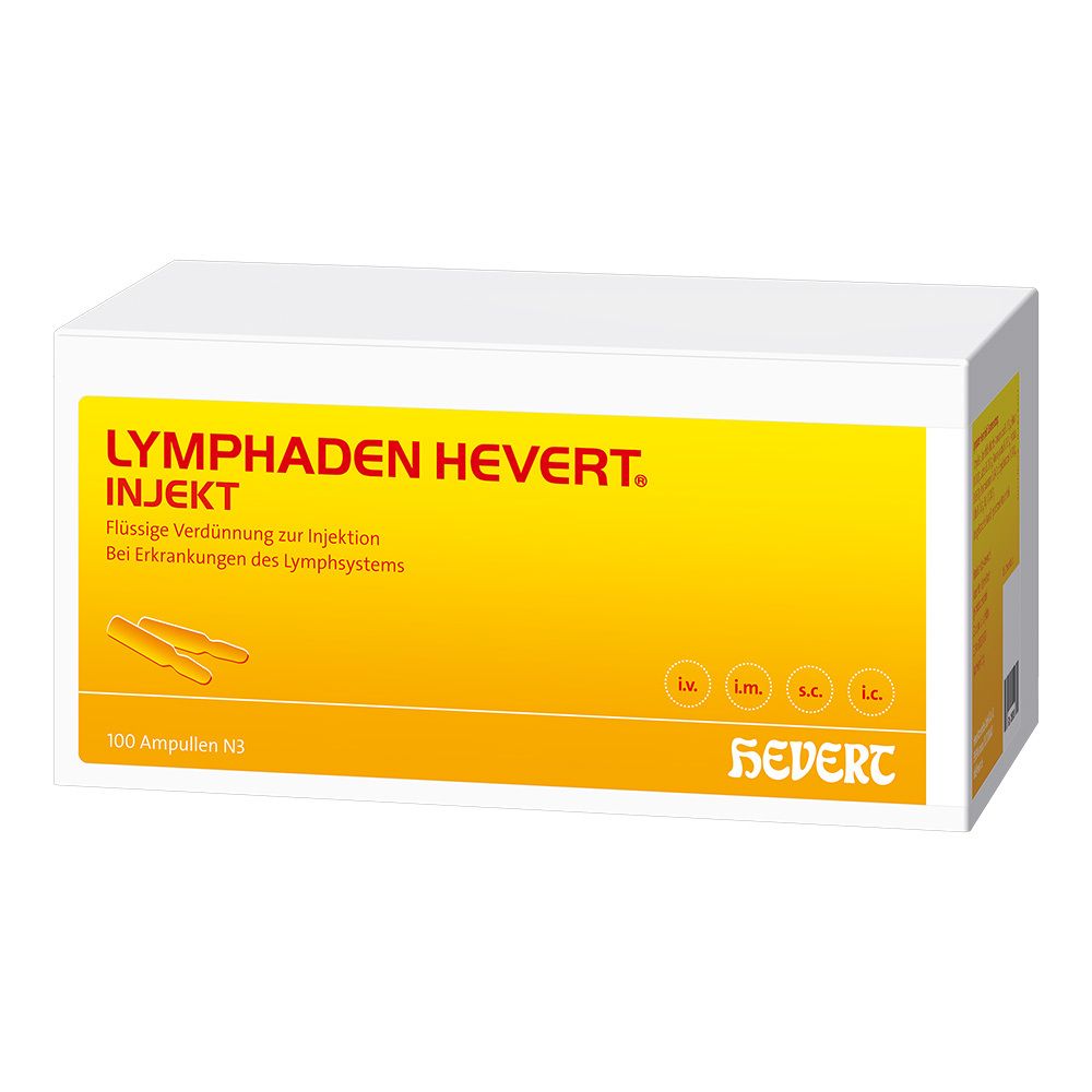 Lymphaden Hevert injekt Ampullen 100x2 ml
