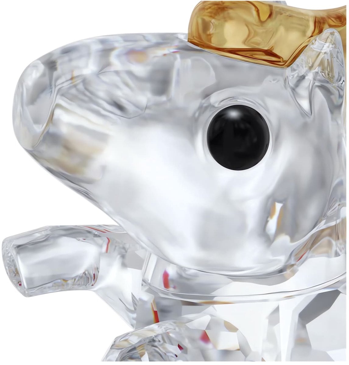 Swarovski Asian Symbols Schattig Paard 5701280 kristallen beeldje met gouden details