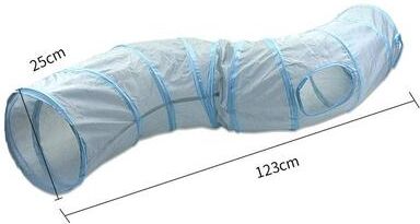 Uplift Essentials 3 Way Foldable Interactive Pet Tunnel s Shape