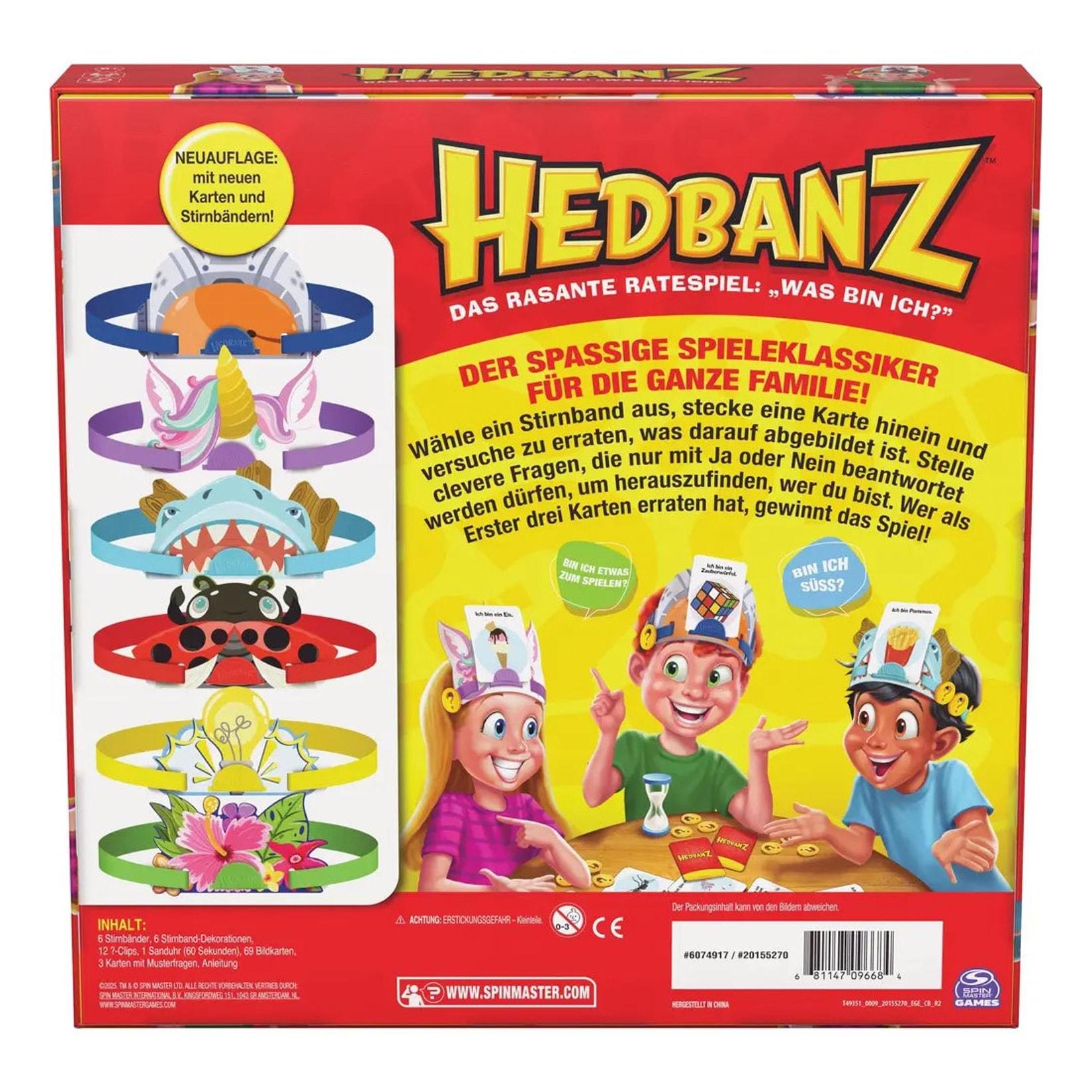 Spin Master Hedbanz Rate- und Partyspiel