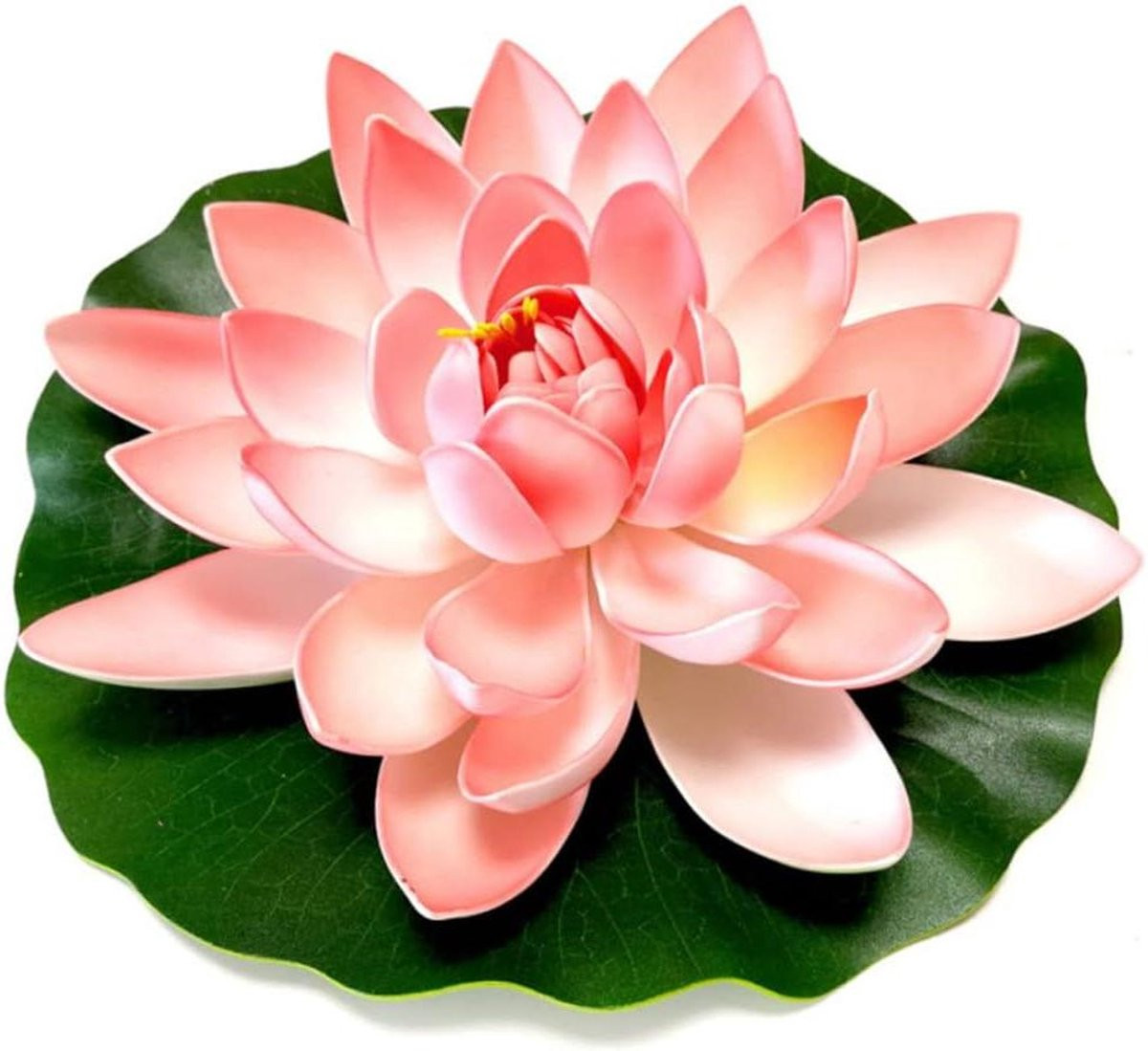 Kunstmatige Lotusbloem - Drijvende Bloem voor Vijver Decoratie - Roze - 25,5 cm