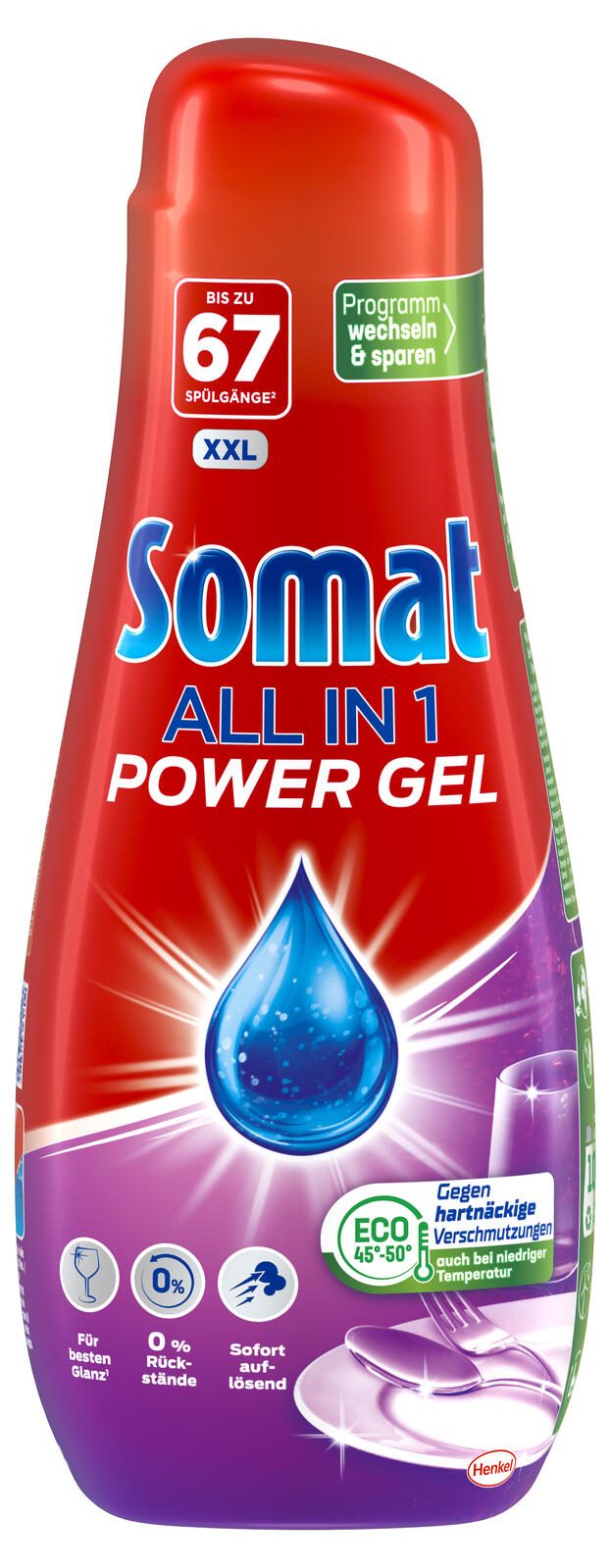 Somat ALL IN 1 POWER Geschirrspüler-Gel 1,072 l SA1PG