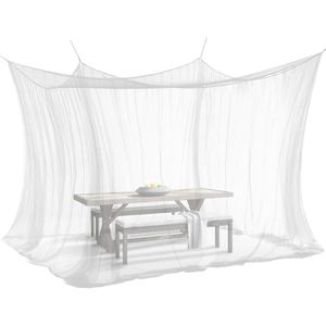 ELEGANCIO Moskitonetz 220 Mesh, weiß, indoor und outdoor, 300 x 300 x 250cm, zum Anbinden