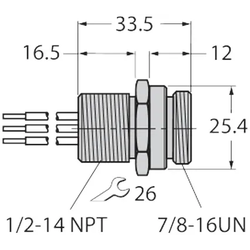 Turck Einbauflansch U7834