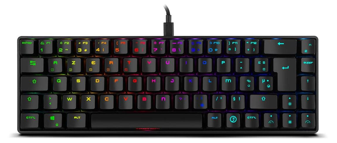 Selius Mini Gaming Keyboard TACTICAL - Mechanisch toetsenbord zonder numeriek toetsenbord