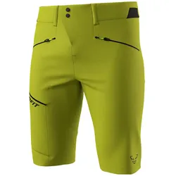 Dynafit, Herren, Outdoorhose, Transalper Dynastretch Shorts (46, S), Grün, Gelb