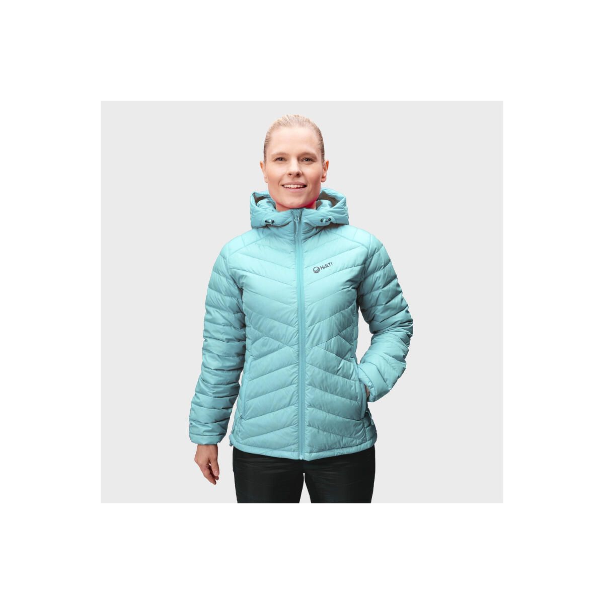 Halti Huippu W Down Jacket tibetan stone blue (C30) 40 067-0028-C30-40