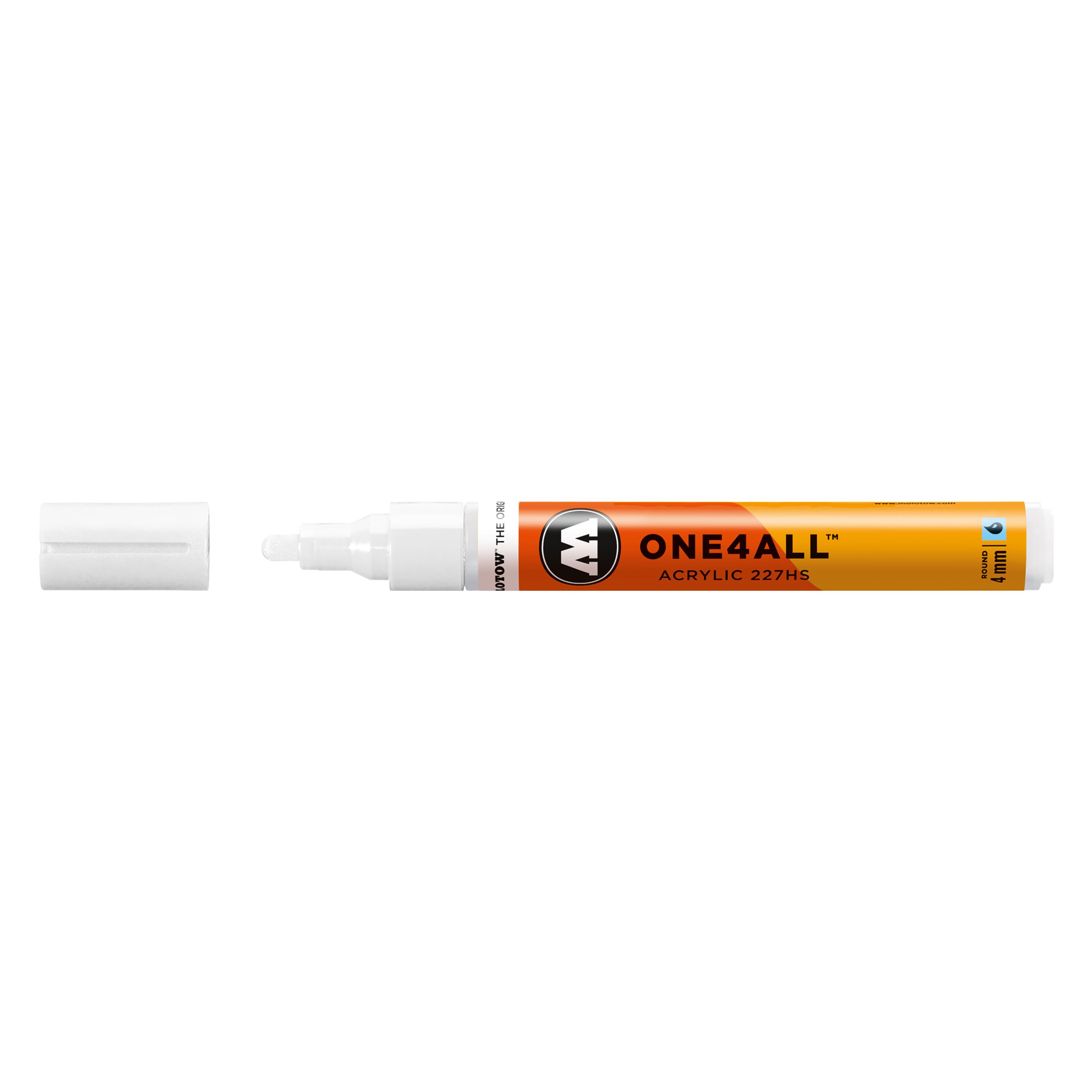 Molotow Filzstift One4all 227HS signal white 160 (1x) (227211)