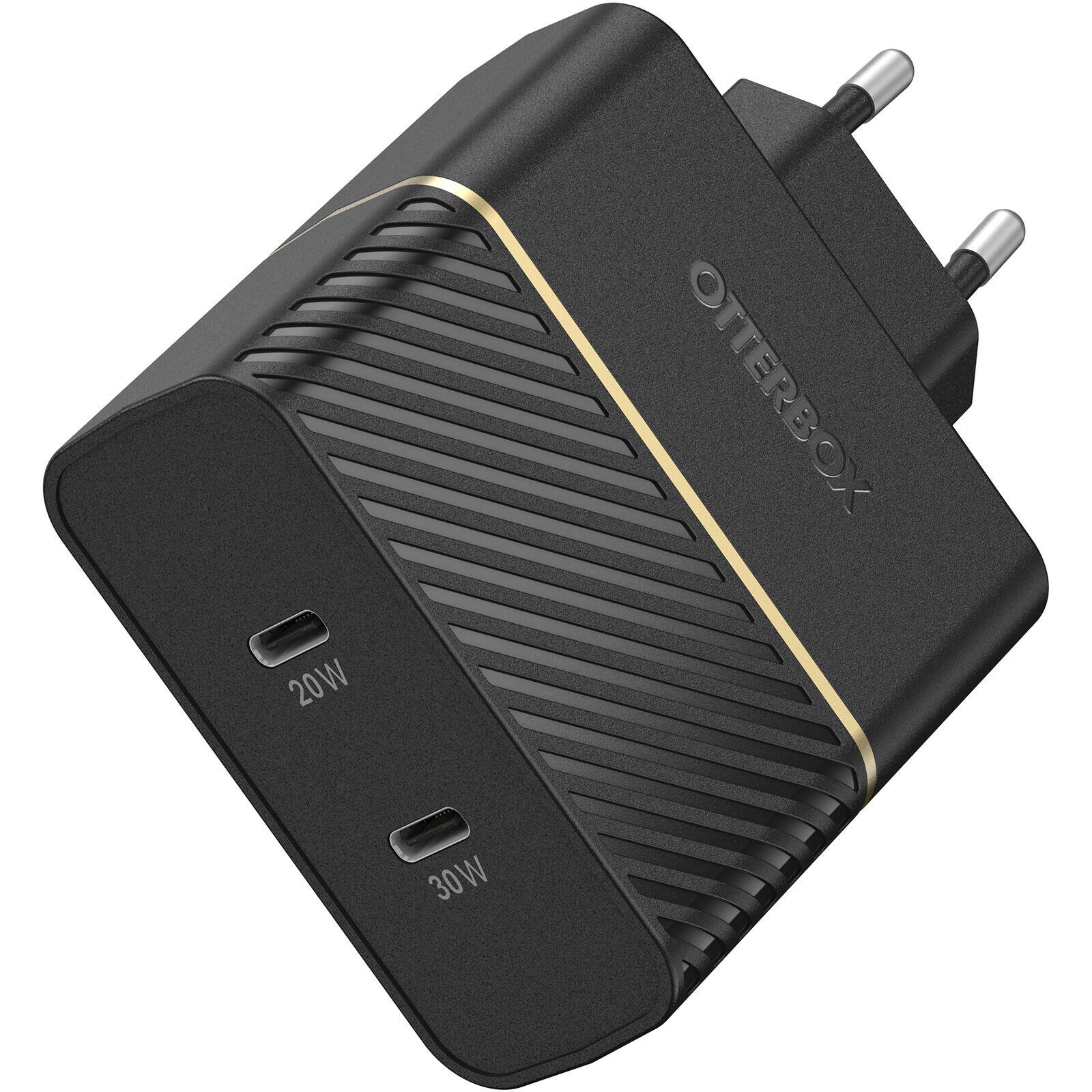 OtterBox 50W Dualport USB-C Schnellladegerät, schwarz 78-52724