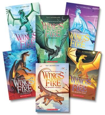 Wings of Fire 18-Book Collection (paperback) - by Tui T. Sutherland