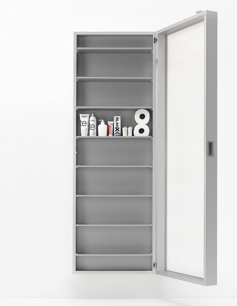 Kristalia Duty Box Hängeschrank / Spiegelschrank (aluminium) aluminium 20BOX02