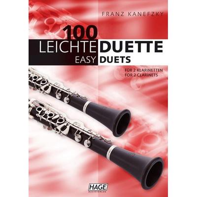 100 leichte Duette für 2 Klarinetten -
