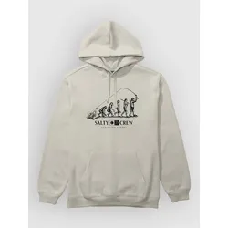 Salty Crew Evolution Theory Hoodie moonbeam Gr. XL