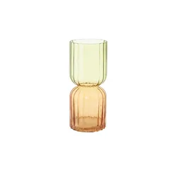 HOME STORY Vase   ¦ mehrfarbig ¦ Glas ¦ Maße (cm): H: 30,5  Ø: 13.0