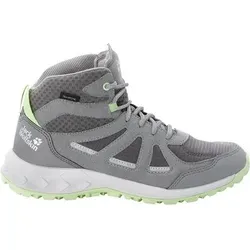 JACK WOLFSKIN Jack Wolfskin Damen Multifunktionsstiefel mittel Woodland 2 Texapore Mid, Größe EU 37.5 in Grau Grau