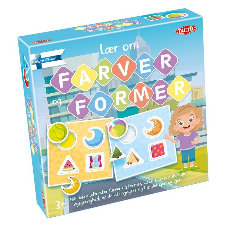 Tactic Laer om - Farver og former (58316) (58316)