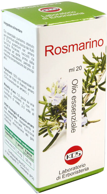 Kos Rosmarino Olio Essenziale 20 Ml